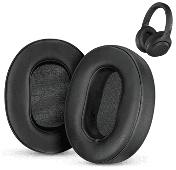 shumee Ušesne blazinice in gobice za SONY WH-XB900 WH-XB900N črne barve