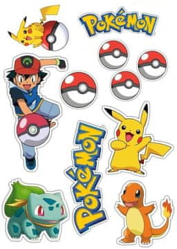 POKEMON torta oblati POKEMON liki wz1