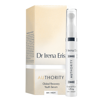 shumee Dr. Irena Eris Authority Overall Eye Lifting dnevni in nočni serum za oči 15 ml