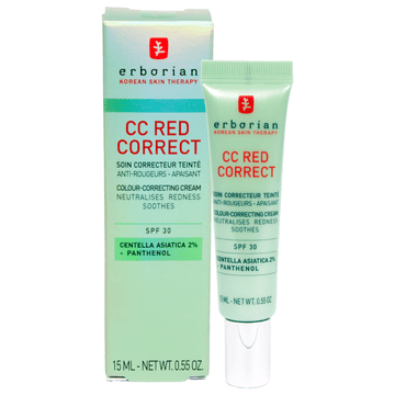 shumee Erborian CC Red Correct tonirana krema za obraz SPF30 15 ml