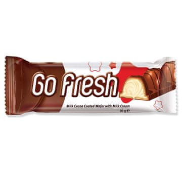 shumee Tim Go Fresh čokoladna ploščica z mlečnim polnilom 25 g