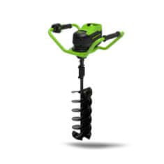 shumee 60V Greenworks GD60EA zemeljski vrtalnik/svetralnik