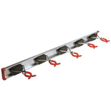 shumee Držalo za orodje s spono, 5 sponk 750mm