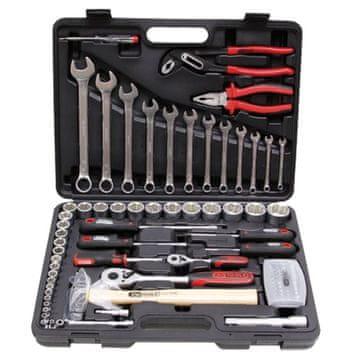 KS Tools Komplet orodja SUPERLOCK, 88-delni, 1/4 + 1/2