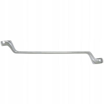 KS Tools KLASIČNI dvojni obročni ključ, kotni, 19x22 mm K