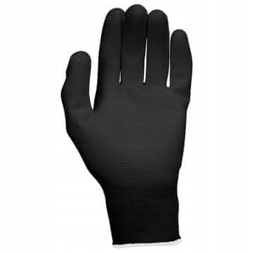 KS Tools Rokavice - črne, L, 12 parov