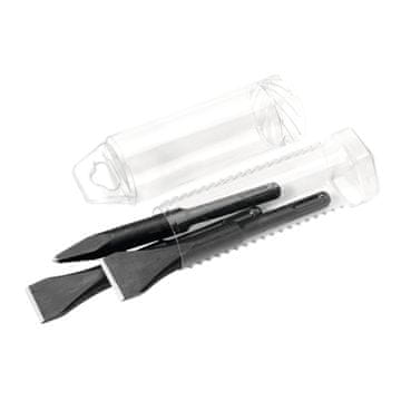 RENNSTEIG PCS-dleta SDS plus - set 3 kosov v okrogli embalaži