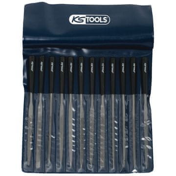 KS Tools Komplet igelnih pil v plastični embalaži
