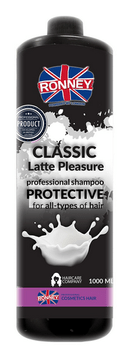 Ronney RONNEY Classic Latte Pleasure zaščitni šampon za lase 1000 ml