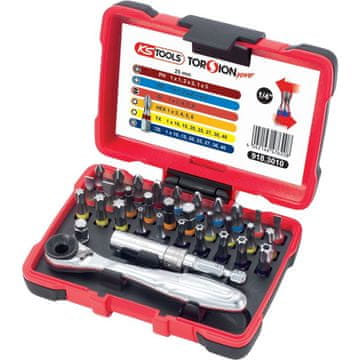 KS Tools Set nastavkov za orodje TORSIONpower KS