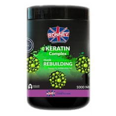 shumee RONNEY Keratinska regeneracijska maska za suhe in krhke lase 1000 ml