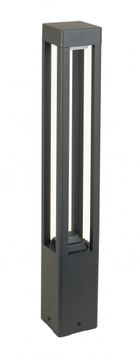 shumee Vrtna svetilka, svetlobni steber, 80 cm, 1xGX53, temno siva, IP54, SU-MA FKW-800