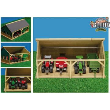 Kids Globe Zavetišče za traktor 10047