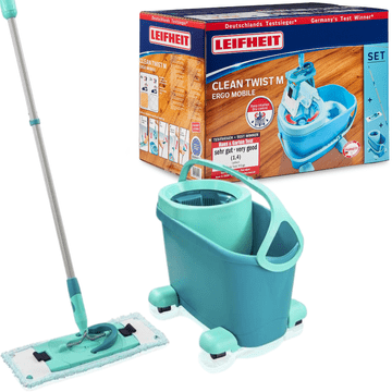 shumee LEIFHEIT CLEAN TWIST ERGO M FLAT SPIN MOP 33 cm KOLESI | 52121