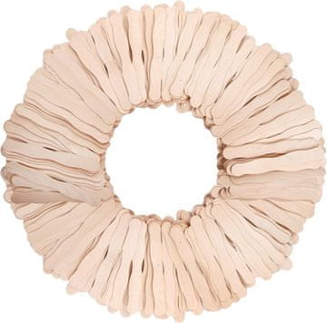 shumee Lesene palčke, univerzalne, za odstranjevanje dlak, ročno izdelane, 400 kosov