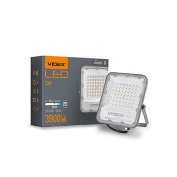 VIDEX Halogenski reflektor 30W nevtralna svetloba 5000K 3900lm IP65 DAVIS Videx