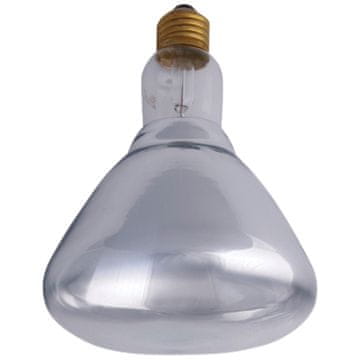 Infrardeča grelna svetilka bela 250 W trdo steklo 70610