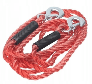 shumee VLEČNA VRV ZA AVTOMOBILSKE KLJUKE 4,5 m 3 tone MOČNA CE TUV CERTIFIKAT