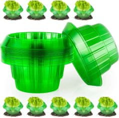 shumee Pokrov za rastline, plastična ovratnica proti polžem, 13 kosov, 14,5 cm