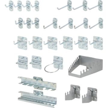 KS Tools Set kavljev za perforirane plošče, 28 kosov 8600888