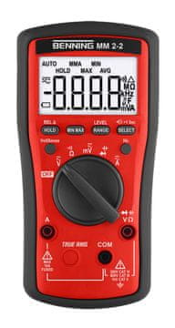 shumee BENNING MM 2-2 digitalni multimeter s priborom