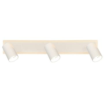 shumee Moderna bela stenska svetilka s premičnimi reflektorji 3xGU10 + LED 10W s spremenljivo barvo PARMA Light Prestige