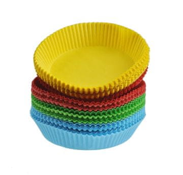 Papirnati modelčki za kolačke 70x20cm BARVNI