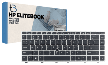 shumee Tipkovnica HP Elitebook 840 G5 840 G6 745 G5 LED