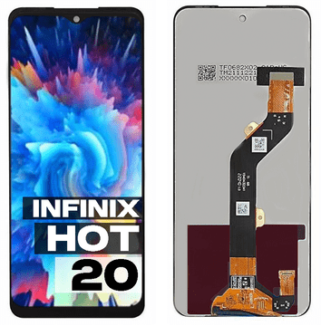 shumee Originalni LCD zaslon + zaslon na dotik za Infinix Hot 20 5G X666 (obnovljen)