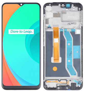 shumee Originalni LCD zaslon za Realme C11 2020 RMX2185 + okvir za zaslon na dotik