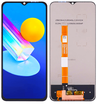shumee Originalni LCD zaslon VIVO Y72 5G + zaslon na dotik (obnovljen) črne barve