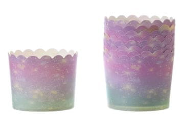 shumee Papirnati kozarci Samorog roza 60xv55 mm/50 kosov