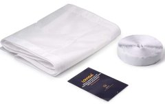 shumee Tesnilo za klimatsko napravo, zaščitni tulec z vrvico, 25 x 92 cm