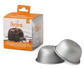 Decora Aluminijast pekač HEMISPHERE 8cm/10kosov