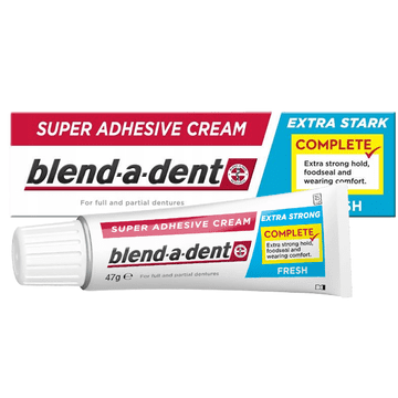 shumee Lepilo za zobne proteze Blend-a-dent Extra Stark Frisch 47 g