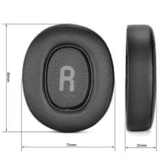 shumee Ušesne blazinice in gobice za slušalke JBL TUNE 700/710/720/750BT, črne barve