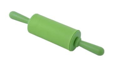 Silikonski valjar majhen ZELEN 22 cm