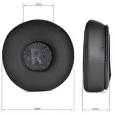 shumee Ušesne blazinice za slušalke JBL T450BT 500BT 600BT E35, črne