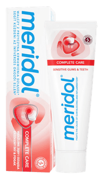 shumee Zobna pasta Meridol Complete Care za občutljive dlesni in zobe 75 ml