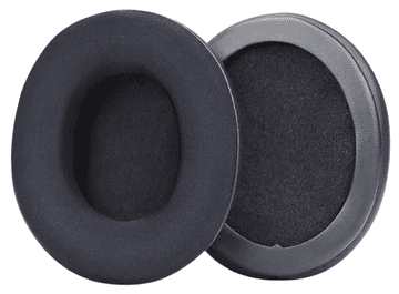 shumee Ušesne blazinice in gobice za slušalke HyperX Cloud II/Silver II/X/Core/Alpha, črne barve