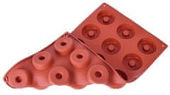 Silikonski pekač za mini krofe z luknjo 18GN