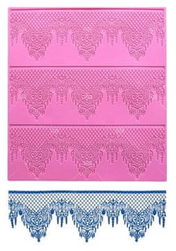 shumee Velika silikonska čipkasta podloga Respiro