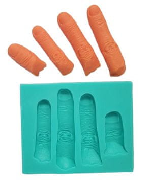 Silikonski kalup za 3D sladkorno pasto FINGERS