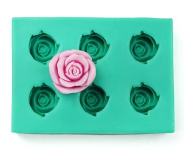 shumee Silikonski kalup za sladkorno pasto ROSE ROSES ROSE FLOWER