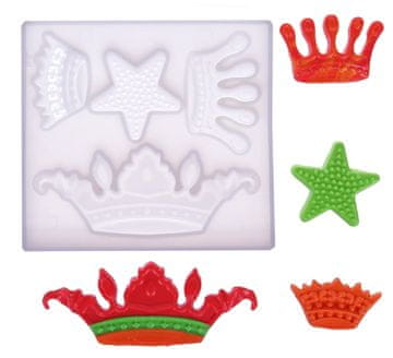 Silikonski kalup CROWN STAR CROWN