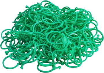 shumee Sponke za vrtne rastline in rože Elastični trak 20 cm in 15 cm 400 kosov