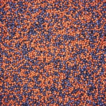 shumee ORANŽNO-ČRNI sladkorni mak v prahu 50 g