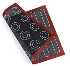 shumee Silikonska podloga za peko 30x40 cm perforirana, dvostranska