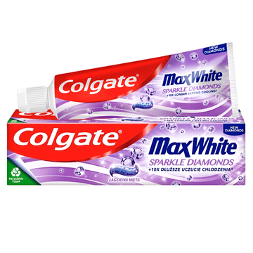 shumee Zobna pasta Colgate MaxWhite Sparkle Diamonds 75 ml