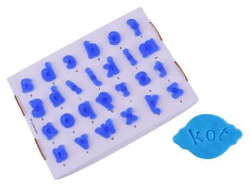 shumee Predloga za sladkorno pasto MALE VELIKE ČRKE ABECEDA